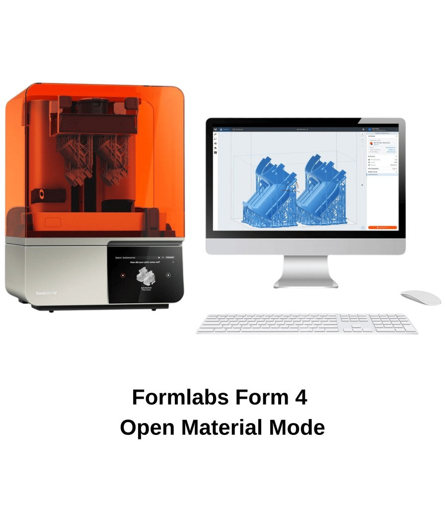 Formlabs Form 4 Open Material Mode