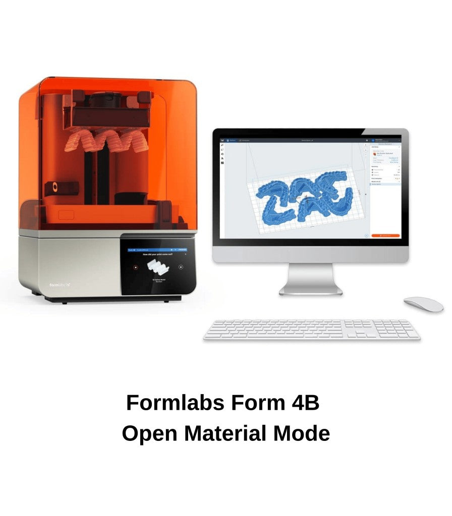 Formlabs Form 4B Open Material Mode