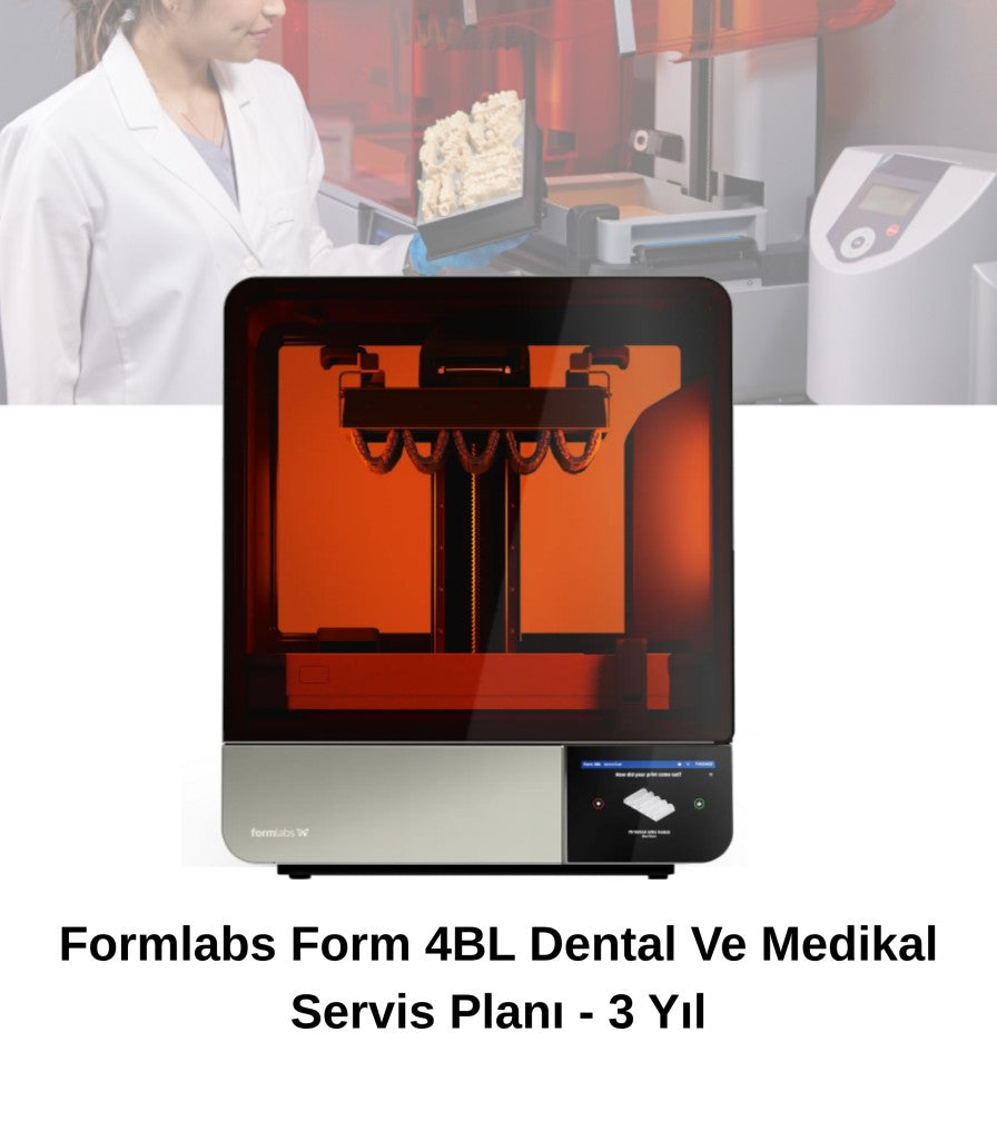Formlabs Form 4BL Dental Ve Medikal Servis Planı - 5 Yıl