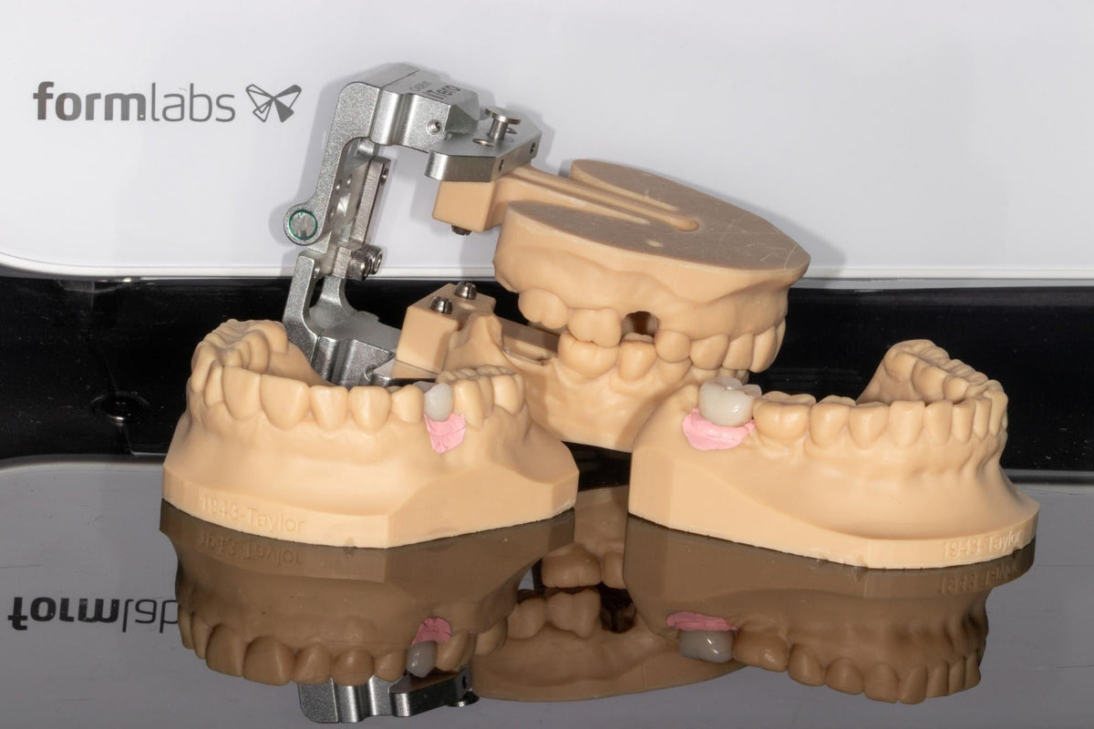 MCTech Dental Lab örneği: Dental Service Plan ile tutarlı model baskısı