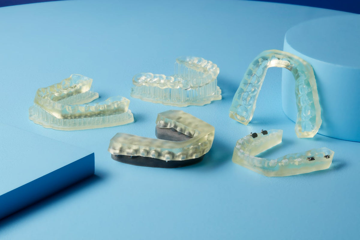 IBT Resin ile 3D basılı indirekt bonding kaşıkları