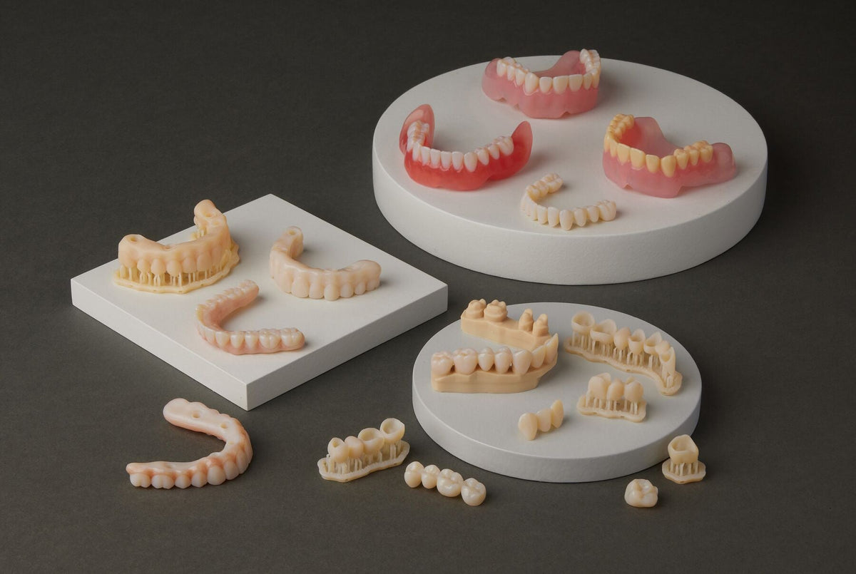 Premium Teeth Resin ABD'de de onaylandı: protez dişi, geçici All-on-X ve geçici kron-köprü